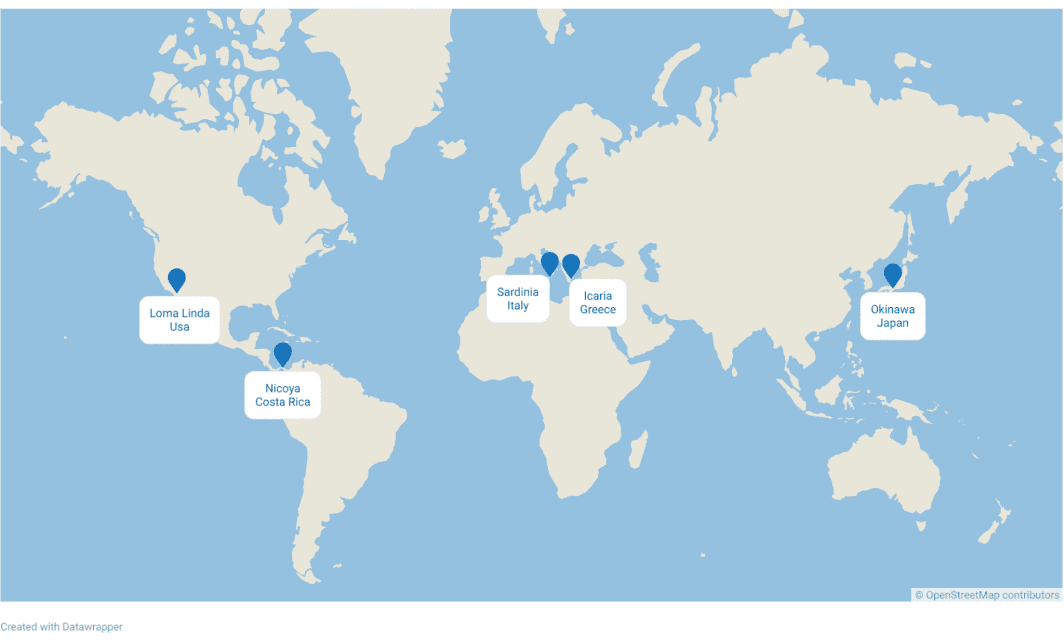 Blue Zones Tags